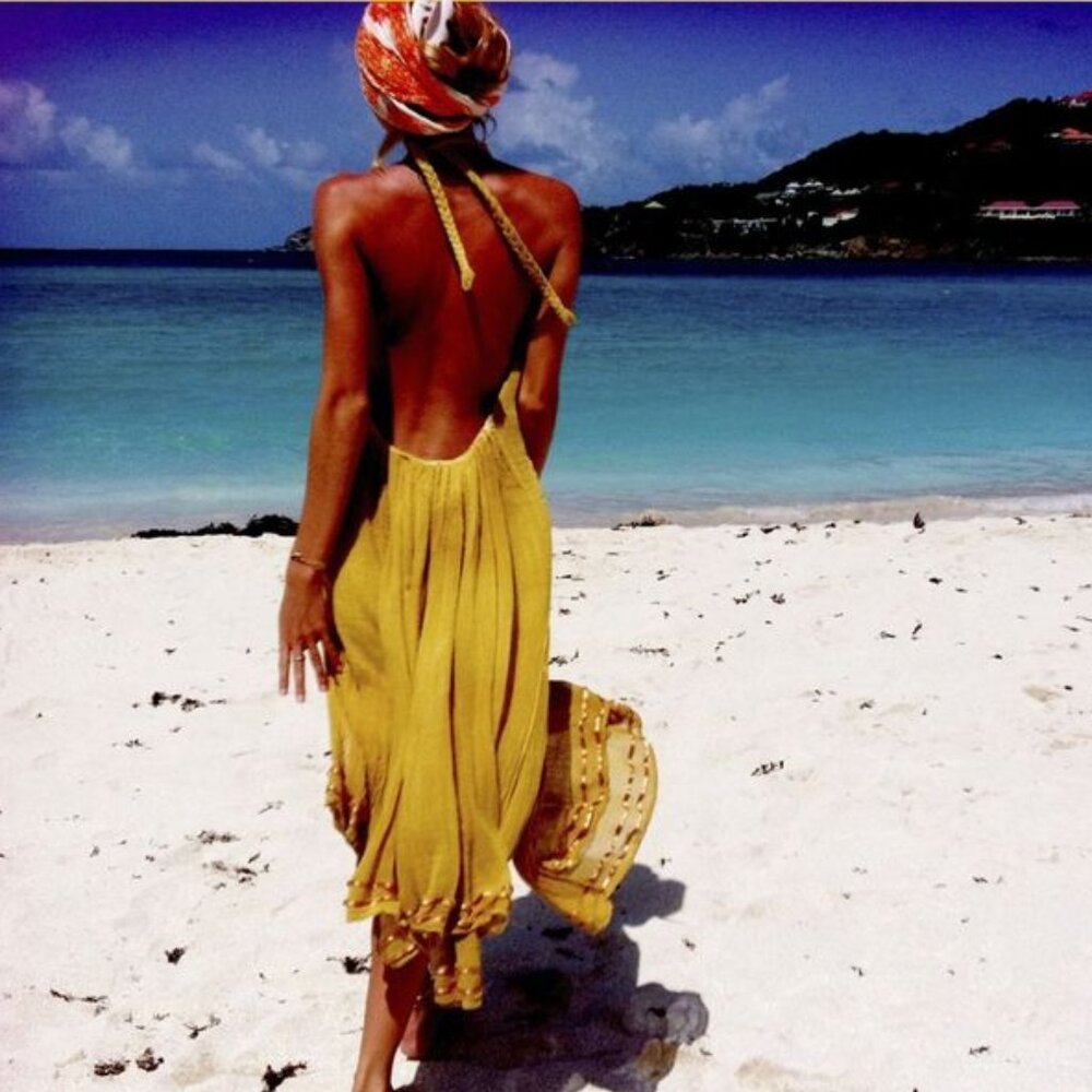 Jen's Pirate Booty Backless dress